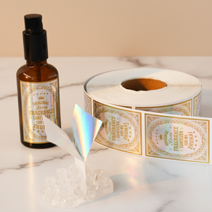 สติกเกอร์ฉลากน้ำมันหอมระเหยแบบกำหนดเอง ฉลากขวดแบบติดเอง พิมพ์สติกเกอร์รูปทรงไม่ปกติ พิมพ์สติกเกอร์แบบกำหนดเอง - Product Image 6