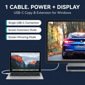 จอภาพพกพาขนาด 14 นิ้ว FHD 1920x1200 IPS แบบสัมผัส INCELL Full Lamination USB-C <span class=keywords><strong>Mini</strong></span> สำหรับแล็ปท็อป <span class=keywords><strong>Mac</strong></span> PS5 Xbox Switch และโทรศัพท์ - Product Image 4