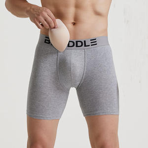 OEM Herren Gepolsterte Unterwäsche Sexy Push-Up Cup Verstärkte Boxershorts Männer-Unterhosen - Product Image 4