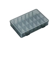 Boîte de rangement en plastique transparent AIRAJ, différents styles, articles en stock, pour fournitures artistiques, petites pièces, outils, vis.