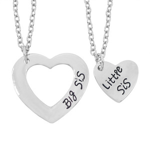 Nuovo Arrivo Unicorn Migliore Amico di Coppia Rotto Del Pendente Del Cuore Della Collana Per I Bambini - Product Image 6