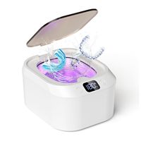 No.1 nettoyeur à ultrasons domestique électrique Portable usage extérieur nettoyeur à ultrasons domestique pour prothèses dentaires retenue des dents faux