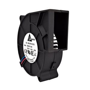 מפוח אוויר חשמלי מיני דלתא BFB0712H-AF00 OEM 12V 0.33A 75*75*25 13.84CFM 48dBA 4000 סל\\\"ד עם להב פלסטיק ומסב כדורי - Product Image 2