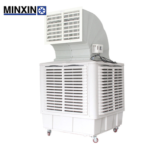 เครื่องทำความเย็นแบบระเหยน้ำอุตสาหกรรม Minxin พร้อมมอเตอร์พัดลมแบบไร้แปรงถ่าน ตัวเลือกการติดตั้งหลากหลาย ประสิทธิภาพสูง - Product Image 3