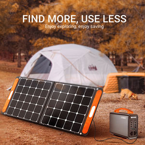 משלוח מהיר dc קל יציאת קמפינג גיבוי כוח אספקת פנס 200w פנס חשמל נייד תחנת סולארי - Product Image 6