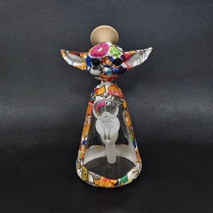 Pipa de Hookah de Vidrio con Forma de Ángel Colorida, Mini, con Cazoleta y Tubo, para Uso en Escritorio - Product Image 2