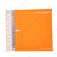 Sacs à bulles en feuille d'argent métallique mat, taille A4, enveloppes à bulles métalliques