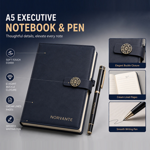 Caja de Regalo Empresarial Premium: Cuaderno, Bolígrafo, Botella de Agua, Batería Externa, Paraguas Plegable, Personalización de Marca para Clientes Corporativos - Product Image 5