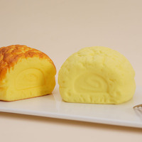 PU Slow-Rebound Simulated Pineapple Bun Bread Sticky Stress-Relief Squeeze Soft Toy untuk Anak Perempuan Laki-Laki Remaja Grosir