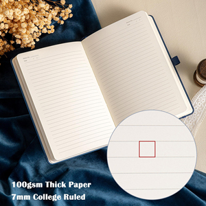 Agenda Personalizzata con Copertina Rigida in Lino, 100 <span class=keywords><strong>Fogli</strong></span>, <span class=keywords><strong>Rilegatura</strong></span> Termica, Stampa Digitale in Oro - Product Image 3