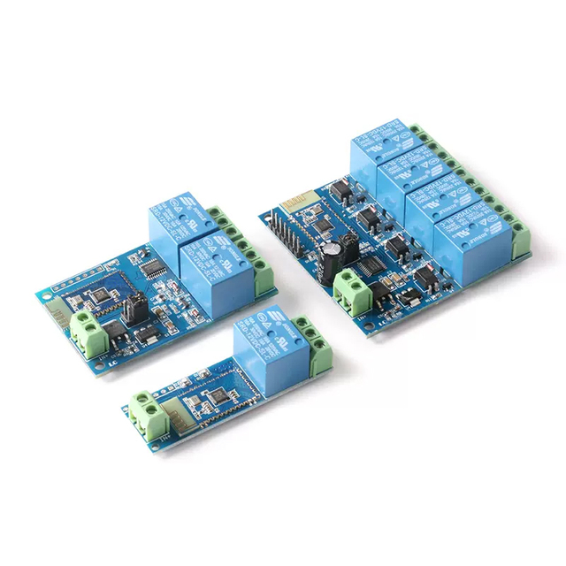 1 Channel 2 Channels 4 Channels for Bluetooth Relay Wireless Remote Control Switch Module Internet Things Electronic Component