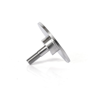 สลักเกลียวยึดตำแหน่งแบบหัวแบน ผลิตตามแบบ OEM ODM ด้วยเครื่อง CNC วัสดุสแตนเลส ผิวเรียบ พร้อมปุ่มกันลื่นสำหรับยึดแผง - Product Image 5