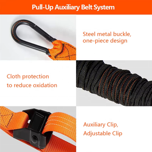 Bandas de Resistencia Ajustables de Alta Resistencia, Bandas de Asistencia <span class=keywords><strong>para</strong></span> Dominadas, Bandas <span class=keywords><strong>para</strong></span> <span class=keywords><strong>Barras</strong></span> <span class=keywords><strong>Paralelas</strong></span>, 150/225/300 Libras, <span class=keywords><strong>para</strong></span> Entrenamiento de Fuerza - Product Image 3