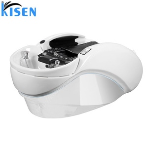 KISEN New Arrivals Electric Spa Head Water Circulation Shampoo <b>Bed</b> 4D Full Body Massage Luxury Hair Washing Head Spa Shampoo <b>Bed</b> - Product Image 3