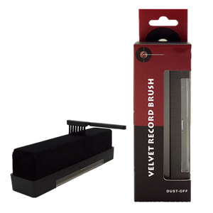 Cepillo de Limpieza para Discos de Vinilo 2 en 1 de Terciopelo y Fibra de Carbono para Tocadiscos LP, Eliminación de Polvo, Antiestático, Alta Eficiencia - Product Image 1