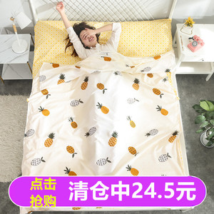 Saco de dormir portátil de tamaño doble, ultraligero, sin algodón, resistente a las manchas, funda de edredón para viajes, viajes de negocios, hoteles - Product Image 5