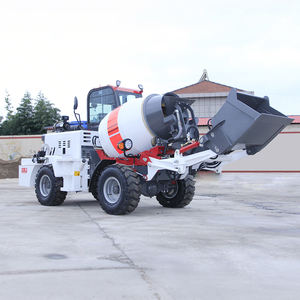 Modèle le plus vendu, réservoir de mélange de béton à puissance de sortie, camion malaxeur à béton, toupies à bouche plate pour station de mélange de béton - Product Image 2