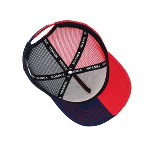 Casquette de camionneur personnalisée de haute qualité Tcap Chine avec logo brodé et patchs bicolores - Product Image 6