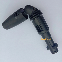 Pistola de Agua de Alta Presión SS con Boquilla Giratoria de 360 Grados, Chorro de Agua Recto o en Abanico para Lavado de Autos, para Pistola K2 3 5 Lavor