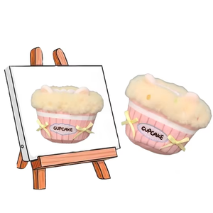 Gran Venta Muñeco de Peluche Personalizado Lindo y Esponjoso con Forro de Malla Bordado Pastel de Fresa Sonriente para Feliz <span class=keywords><strong>Cumpleaños</strong></span> para Niñas - Product Image 1