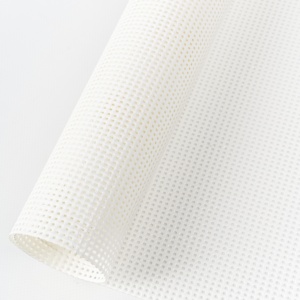 Uni-tarp đầy màu sắc PVC tráng lưới vải không thấm nước Đồng bằng phong cách Vinyl lưới tarps - Product Image 4