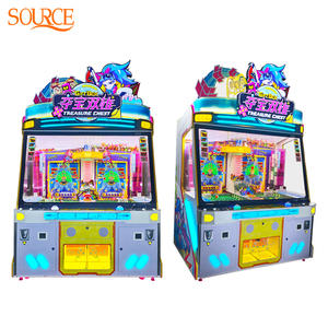Machine de jeu SOURCE de haute qualité, type 'Coffre au trésor' et 'Pousse-pièces', pour deux joueurs, à fort rendement, avec système de récompense par loterie, pour centres commerciaux et salles de jeux - Product Image 5