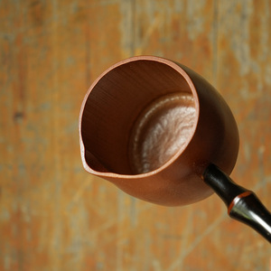 Cucharón de agua de bambú de estilo retro chino con mango largo, cucharón práctico para té, cuchara para regar, cucharón para vino, accesorio para juego de té - Product Image 4