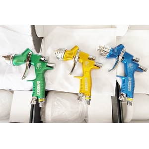 プロ仕様 1.2mm 1.3mm 1.4mm 1.8mm HVLPオートスプレーガン テクニカル自動車補修用 空気圧式車体塗装スプレーガン - Product Image 3