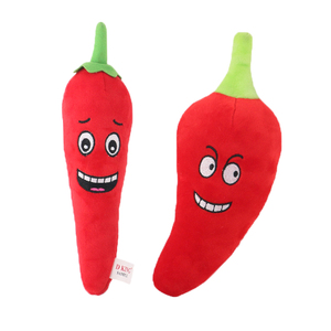 D KING Fabricant de légumes en peluche fruits en peluche jouets de maïs pour animaux de compagnie chien jouets grinçants - Product Image 2
