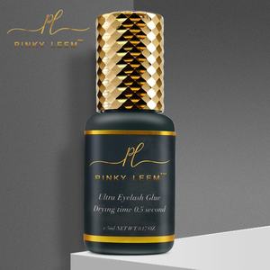 Colle pour extensions de cils Pinky Leem, meilleure colle pour extensions de cils, marque privée, imperméable, longue durée, séchage rapide 0,05 seconde, colle noire pour faux cils - Product Image 3