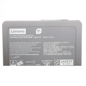 อะแดปเตอร์ชาร์จไฟสำหรับแล็ปท็อป <span class=keywords><strong>Lenovo</strong></span> <span class=keywords><strong>Legion</strong></span> Y9000 R9000 <span class=keywords><strong>Pro</strong></span> 9 7 7i <span class=keywords><strong>5i</strong></span> 5 <span class=keywords><strong>Pro</strong></span> 15 16 17 Yoga AIO 7  กำลังไฟ 330W 16.5A 20V รุ่น ADL330SDC3A - Product Image 6
