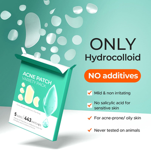 Medicali 5 taglie 404 bende idrocolloidi grande Acne <span class=keywords><strong>grandi</strong></span> <span class=keywords><strong>cerotti</strong></span> brufoli per corpo, schiena, viso, petto, <span class=keywords><strong>cerotti</strong></span> - Product Image 5