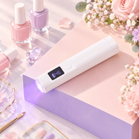 Lampe à ongles UV LED 9W Premium 365+405nm avec écran LCD et minuteur, professionnelle, portable, pour séchage rapide, outil de manucure, vente en gros