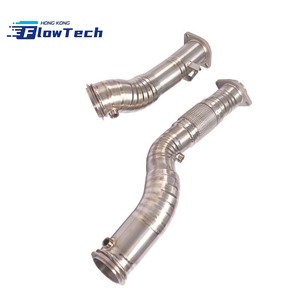 Tuberías de Escape de Titanio de Alta Calidad con Acabado Pulido para BMW G8X M2 M3 M4 S58 3.0T – Escape de Competición de Fijación Directa - Product Image 4