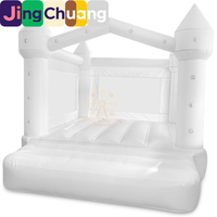 Château gonflable trampoline pour événements de mariage, exporté vers l'Europe et l'Amérique, de qualité supérieure, grand format, pour l'extérieur