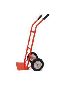 Chariot à plateforme en acier pliable à 2 roues, robuste, pour le stockage industriel et la manutention des matériaux - Product Image 1