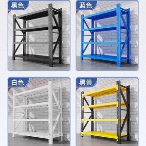Multilayer Storage <b>Rack</b> 178cm High Adjustable 4 Layer Plywood Shelf For Factory Warehouse Supermarket - Product Image 4