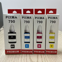 Botol Isi Ulang Tinta Kompatibel GI-790 untuk Printer Canon PIXMA G1000 G2000 G3000 G4000 G3010 G4010