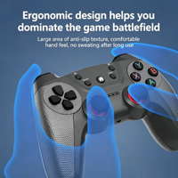 Manette de jeu sans fil 2,4 G avec récepteur pour mobile et PC, compatible avec la console de jeu TV M8 GD10 X2 Plus, stick de jeu, joystick
