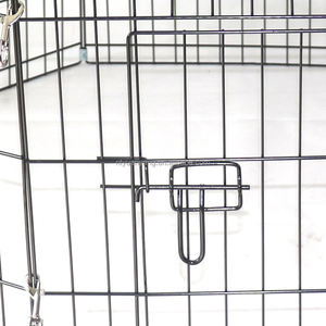 Köpek kafesi yüksek kaliteli büyük köpek kafesi kulübesi sıcak metal çit büyük uzay fabrika toptan büyük köpek kafesi özel profesyonel - Product Image 5