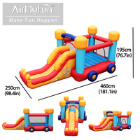 Château gonflable OEM/ODM avec toboggan pour usage domestique, château rebondissant gonflable pour enfants