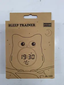 Reloj despertador para bebés, entrenador de sueño, con alarma