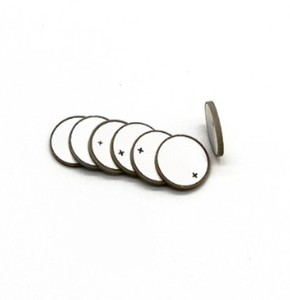 Cảm biến siêu âm FBPZT10X0.45-5KHZ 10mm Vật liệu pzt Piezo đĩa gốm điện tương thích với 5kHz - Product Image 5
