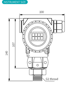 Hochtemperatur-Flansch-Durchflussmesser für Erdgas, Druckluft, Argon, Biogas, Industriegas, Thermogas OEM 1% - Product Image 4