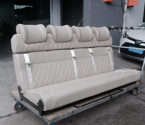 Siège de véhicule utilitaire convertible en lit pour Ford E-Series, mécanisme de basculement robuste pour fourgon utilitaire - Product Image 6