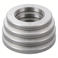 Certificat d'étalonnage – Jauge filetée Go/No-Go en acier GCr15, précision 0,01 mm, marque RNH, classe H6, garantie 1 an