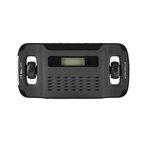 Zonne-aangedreven handdynamo noodradio met FM/AM, zaklamp en telefoonoplader