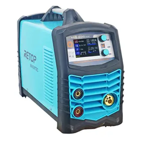 Hot selling 6 in 1 MIG-200WDP welders portable,suitable for household maintenance,manual diy, mobile or small-scale industrial.