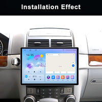 Navegación GPS estéreo para coche de 13,1 pulgadas Multimedia Carplay GPS 4G WiFi BT reproductor de vídeo Android Radio de coche para VW Touareg 2003 ~ 2010 ~ 2017