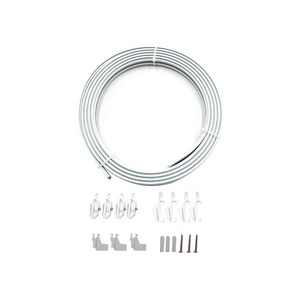 Rail de rideau en <span class=keywords><strong>PVC</strong></span> blanc flexible et moderne pour mariage et bar mitzvah avec rails incurvés pour <span class=keywords><strong>rideaux</strong></span> de fenêtre - Product Image 1